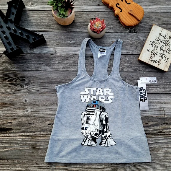 Star Wars R2-D2 Racerback Tank - Picture 13 of 13